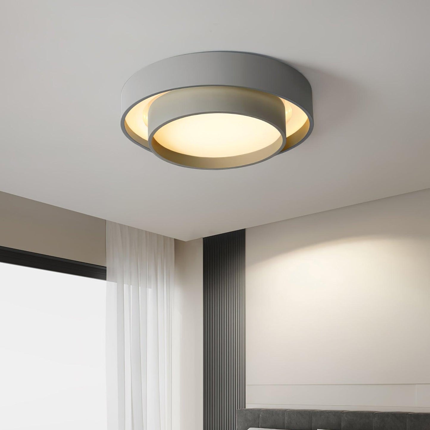 Vera | Circular Ceiling Lamp Modern Minimalist Living Room