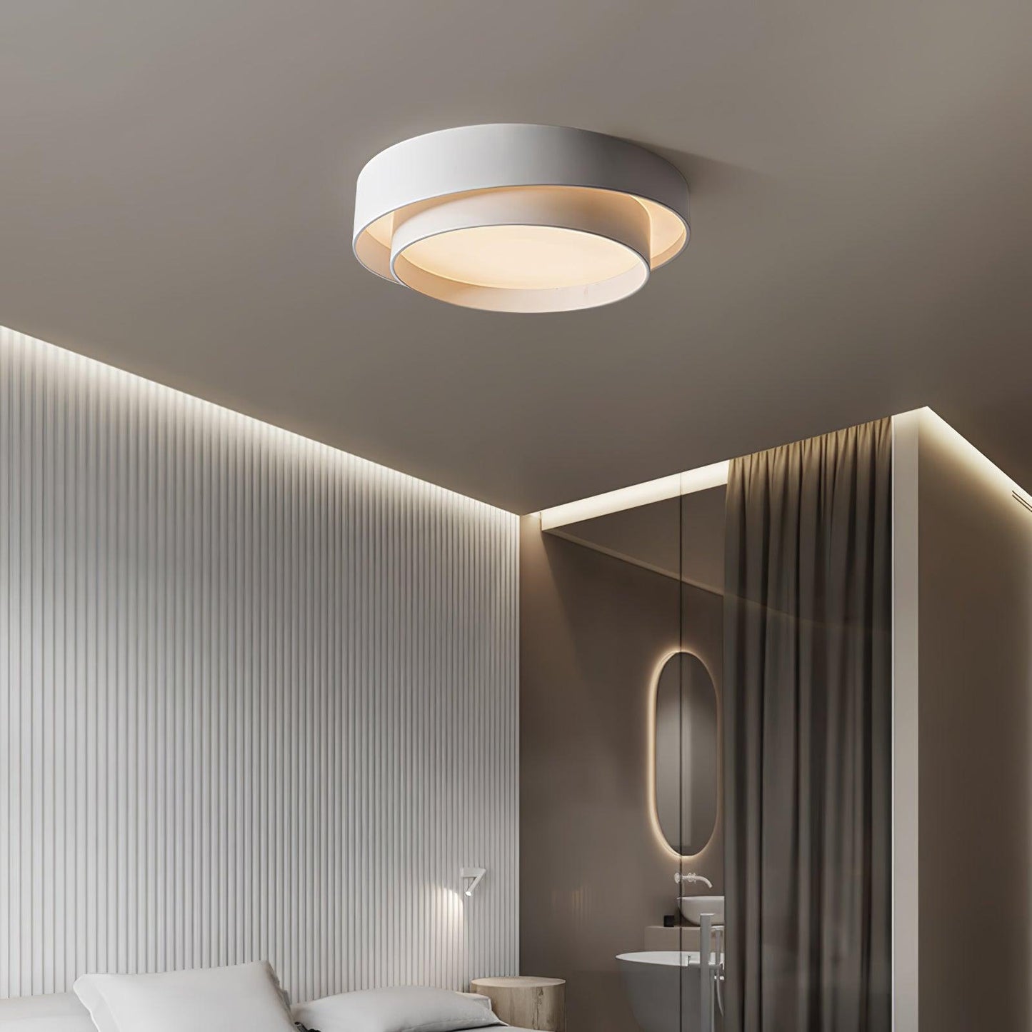 Vera | Circular Ceiling Lamp Modern Minimalist Living Room