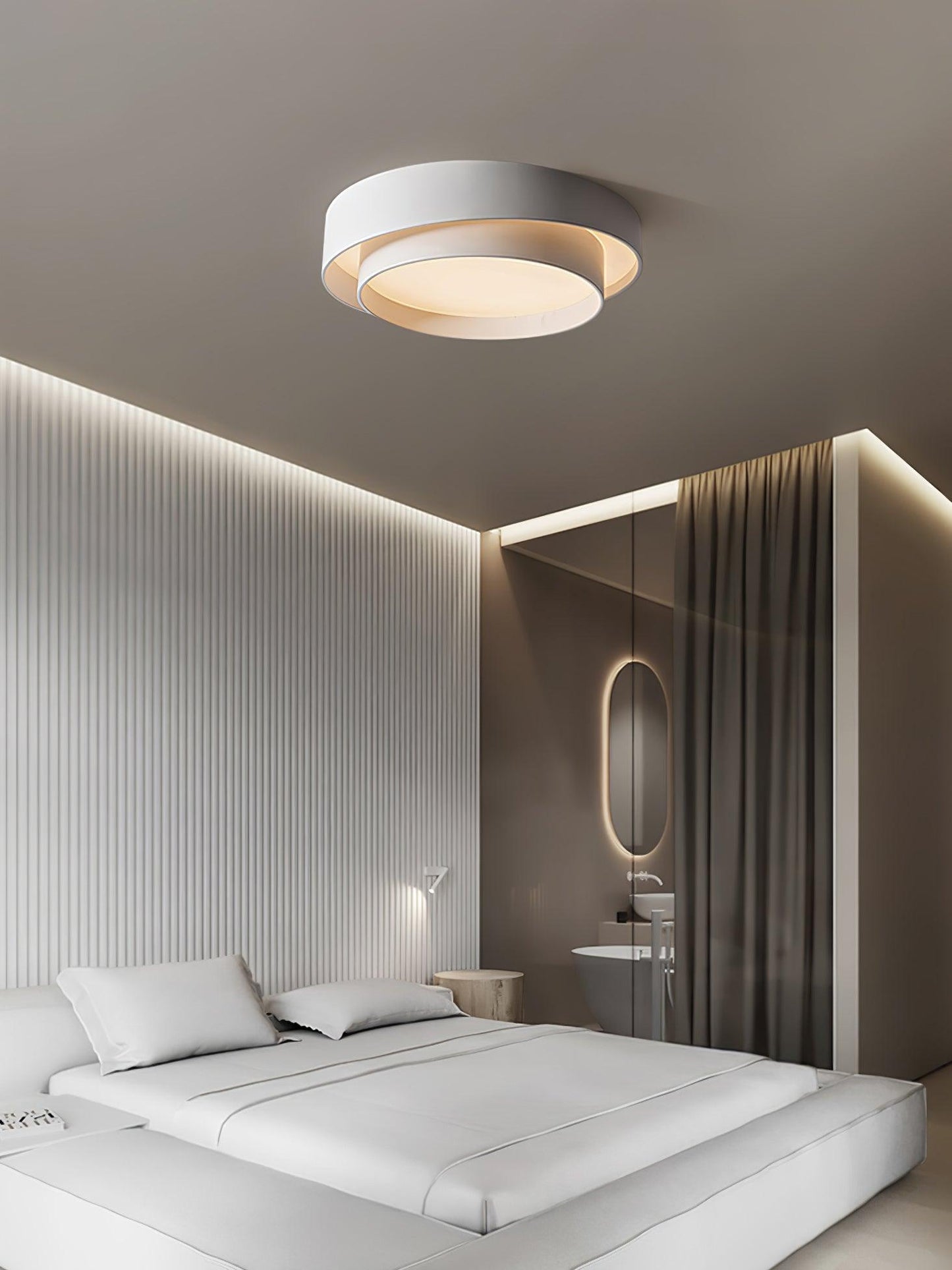 Vera | Circular Ceiling Lamp Modern Minimalist Living Room