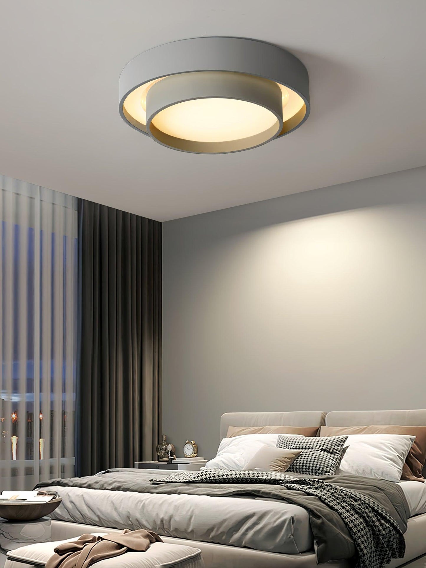 Vera | Circular Ceiling Lamp Modern Minimalist Living Room
