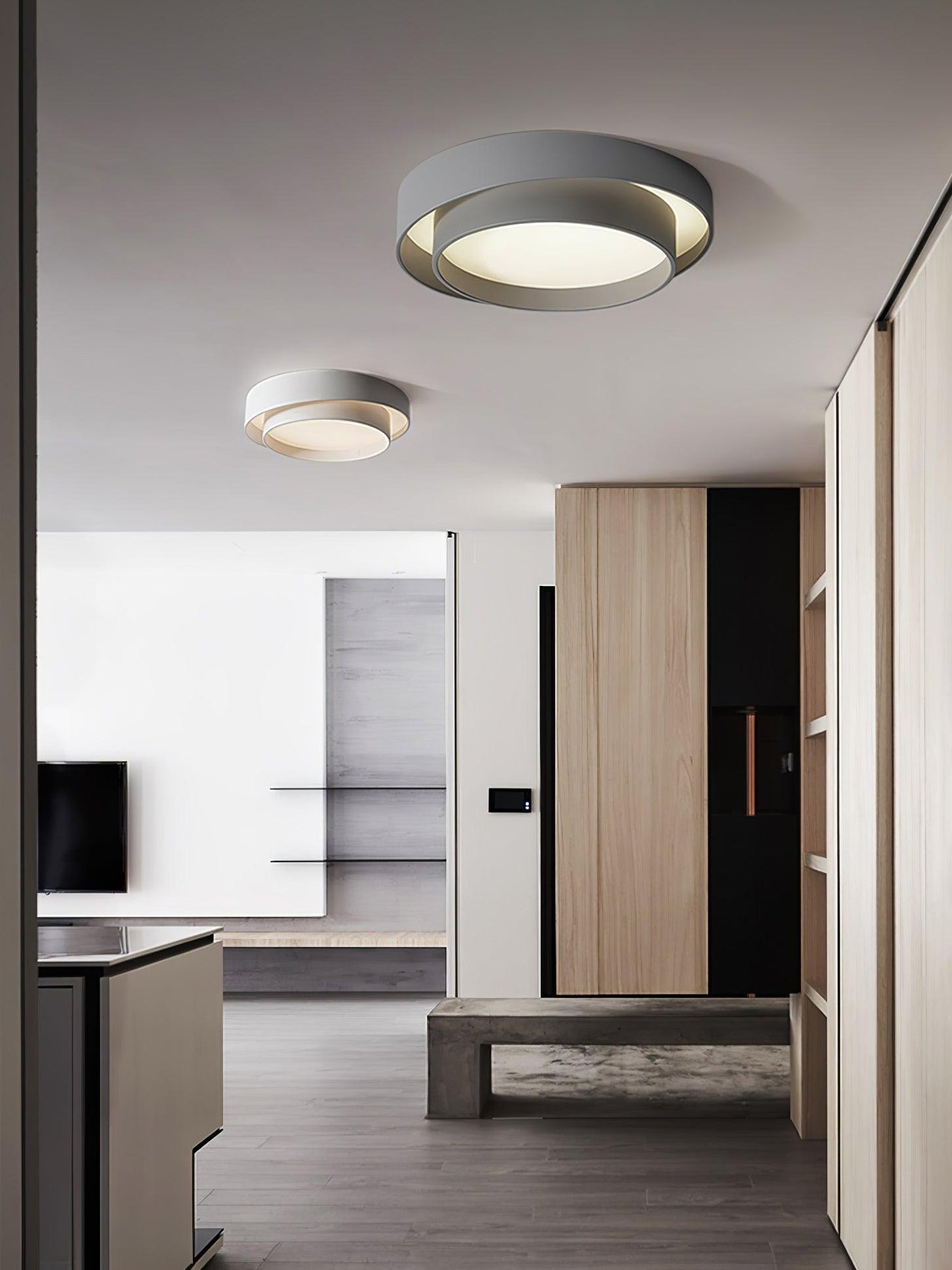 Vera | Circular Ceiling Lamp Modern Minimalist Living Room