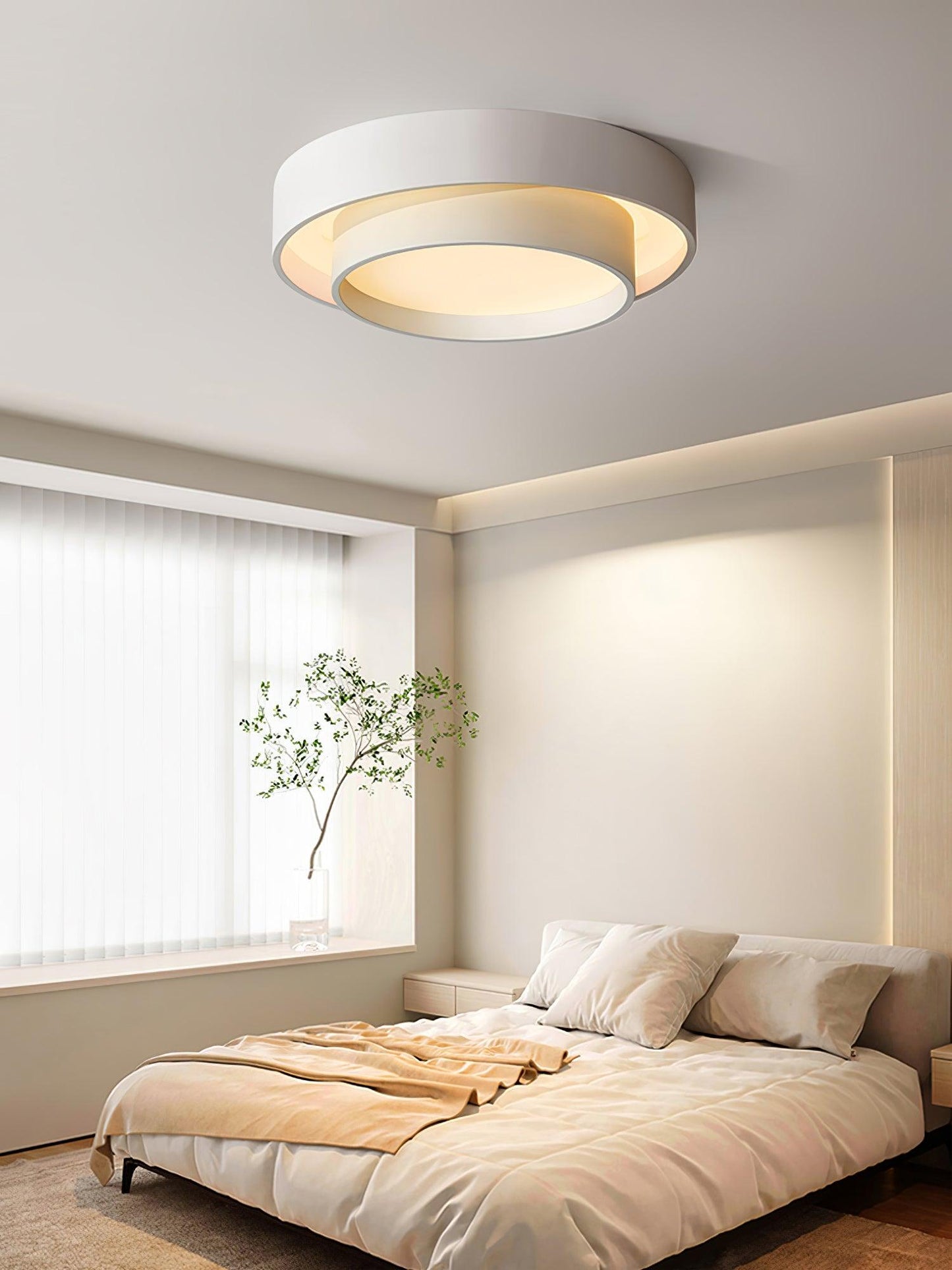 Vera | Circular Ceiling Lamp Modern Minimalist Living Room