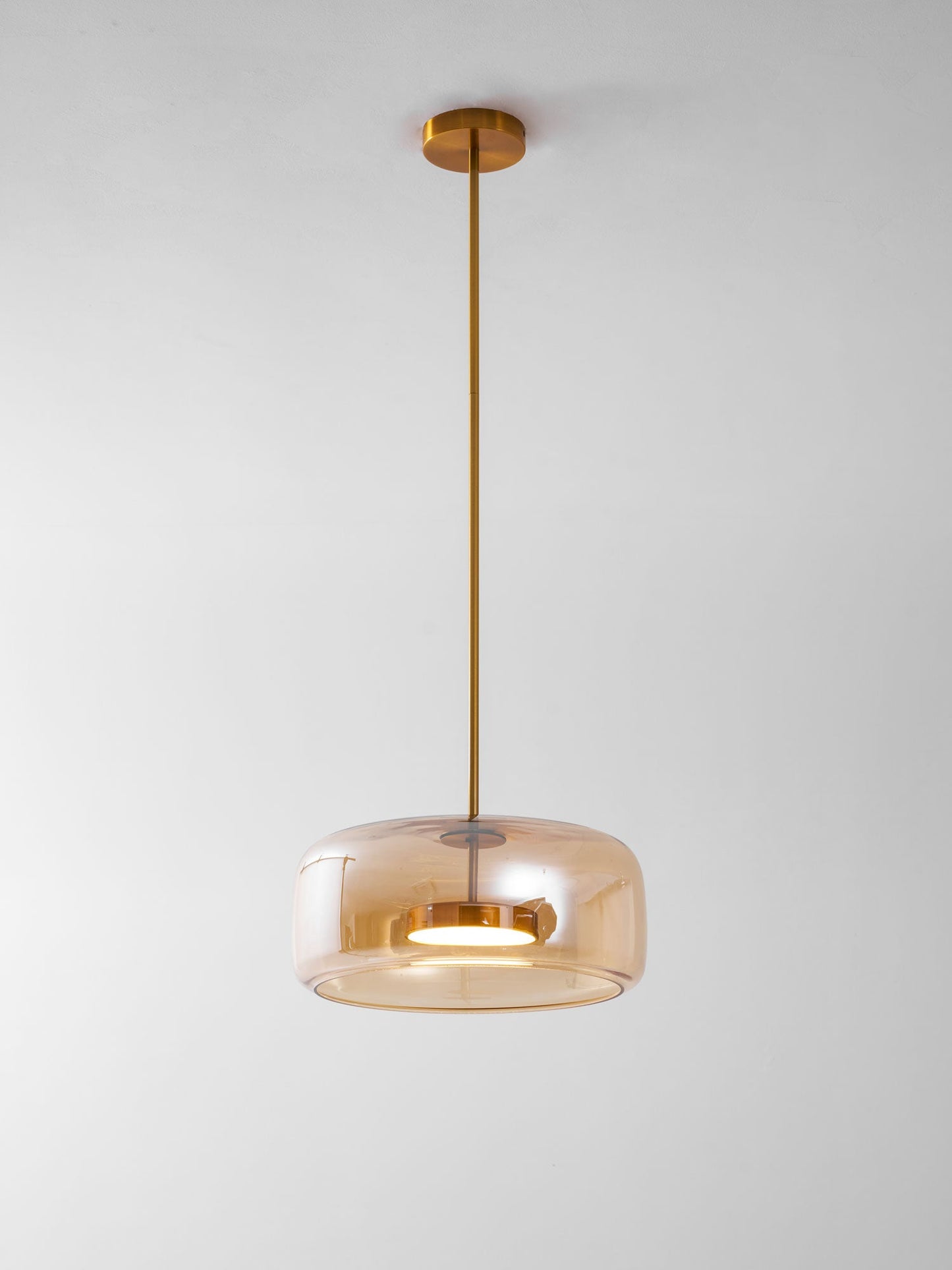 Vianca | Clear Glass Pendant Lamp Modern Bedroom Entryway Light