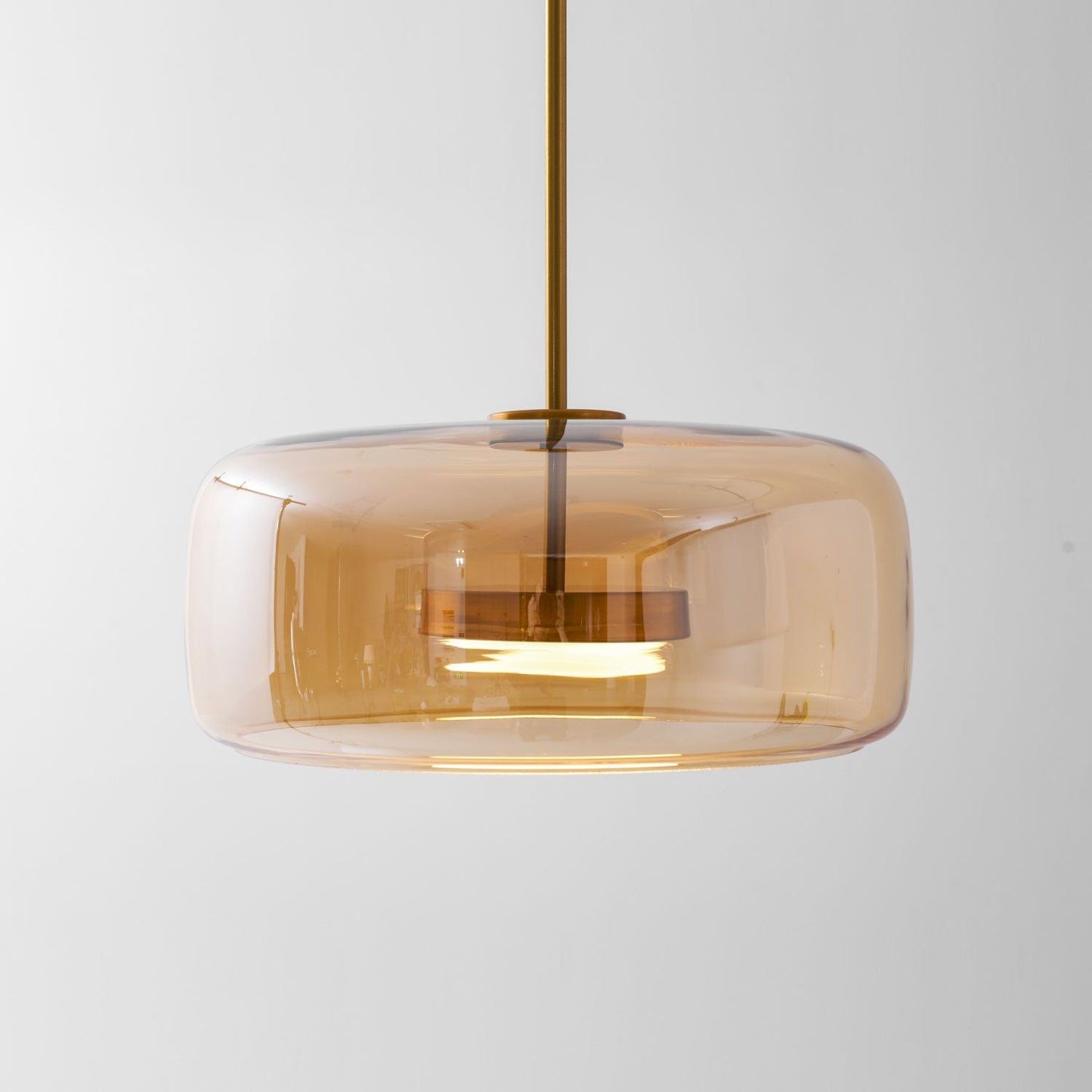 Vianca | Clear Glass Pendant Lamp Modern Bedroom Entryway Light