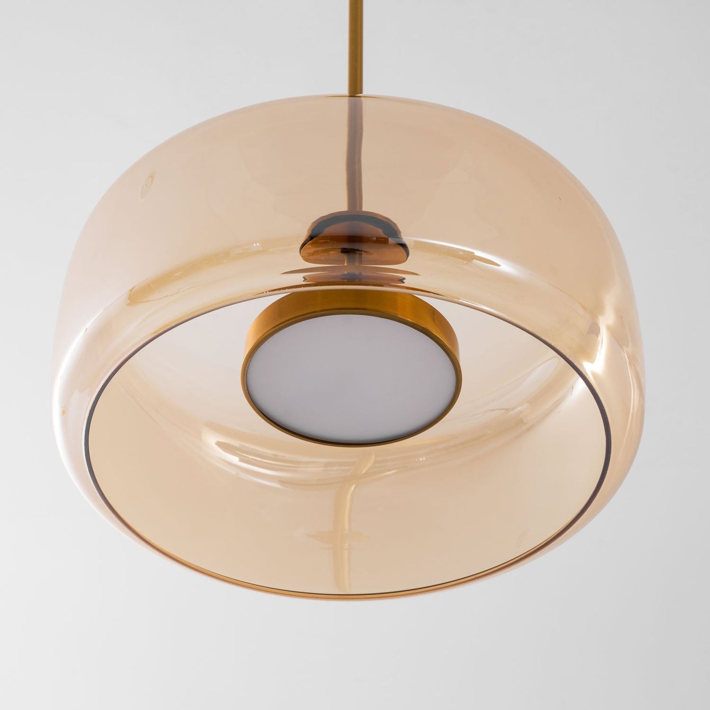 Vianca | Clear Glass Pendant Lamp Modern Bedroom Entryway Light