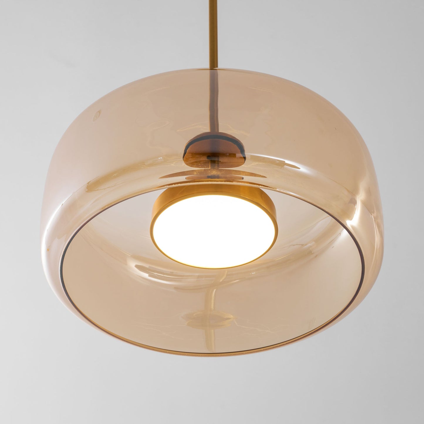 Vianca | Clear Glass Pendant Lamp Modern Bedroom Entryway Light