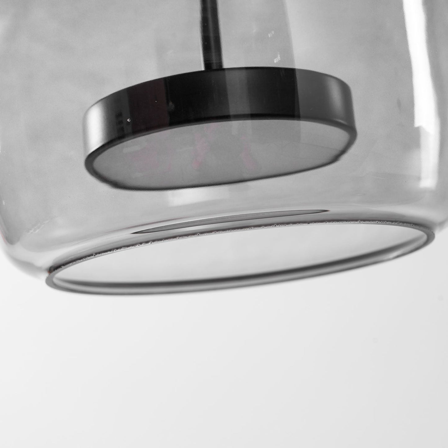 Vianca | Clear Glass Pendant Lamp Modern Bedroom Entryway Light