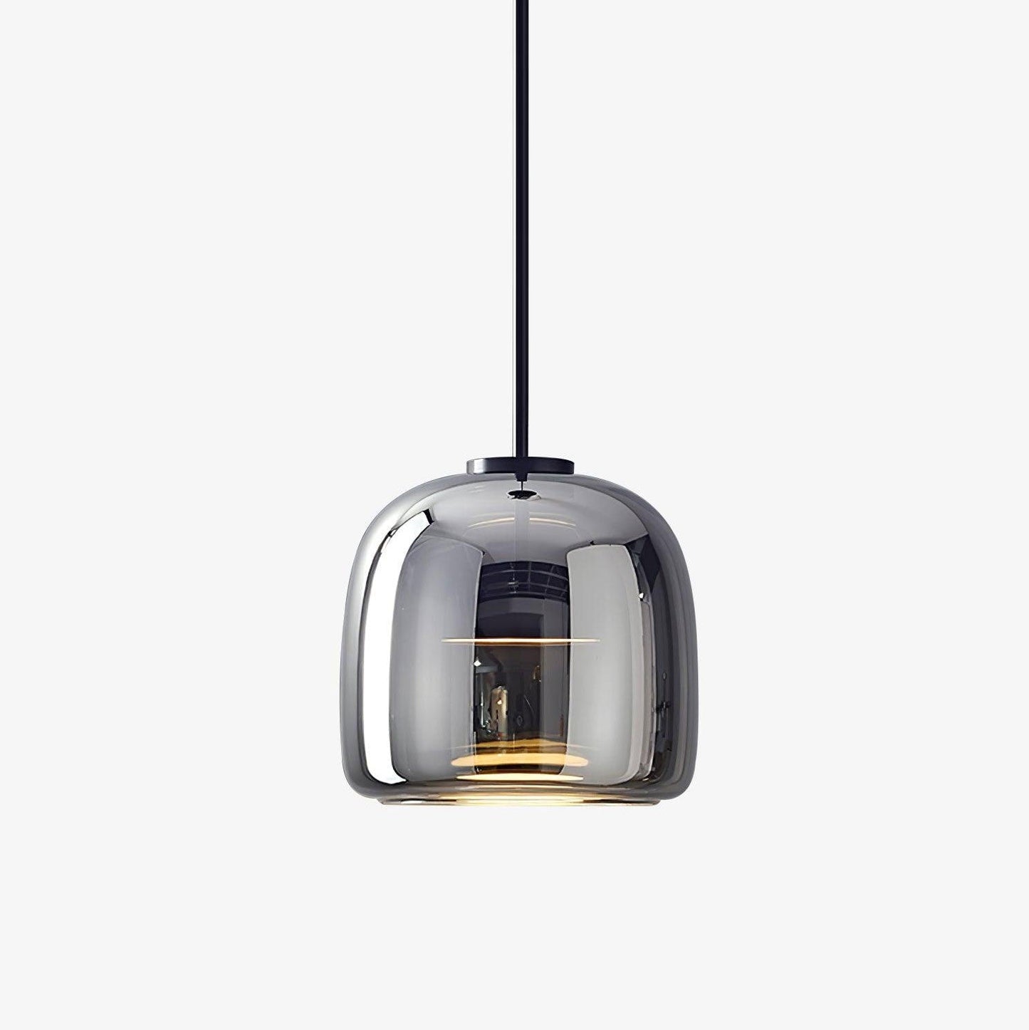 Vianca | Clear Glass Pendant Lamp Modern Bedroom Entryway Light