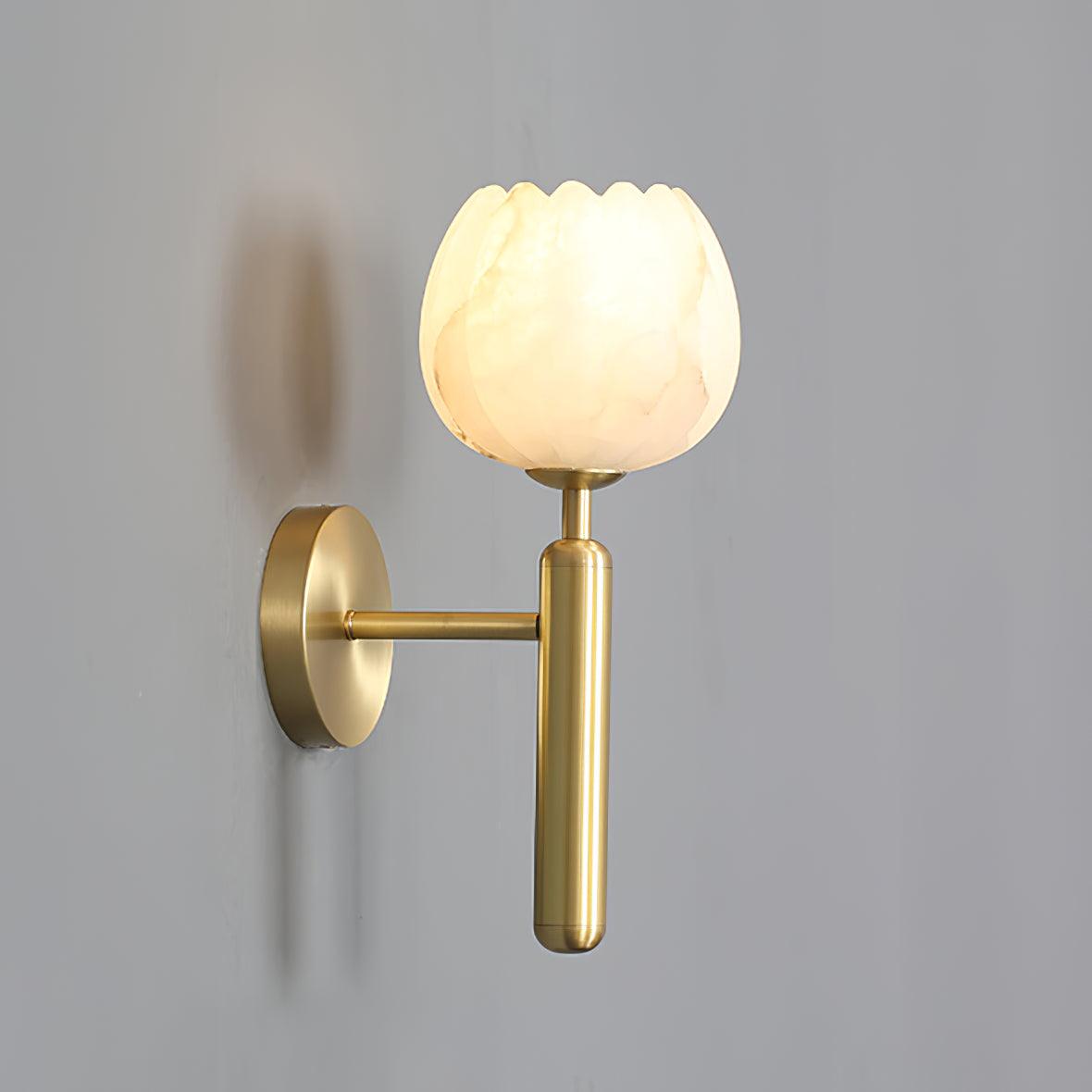 Ezra | Wall Lamp Flower-Shaped Metal Indoor Lighting for Hallway or Office