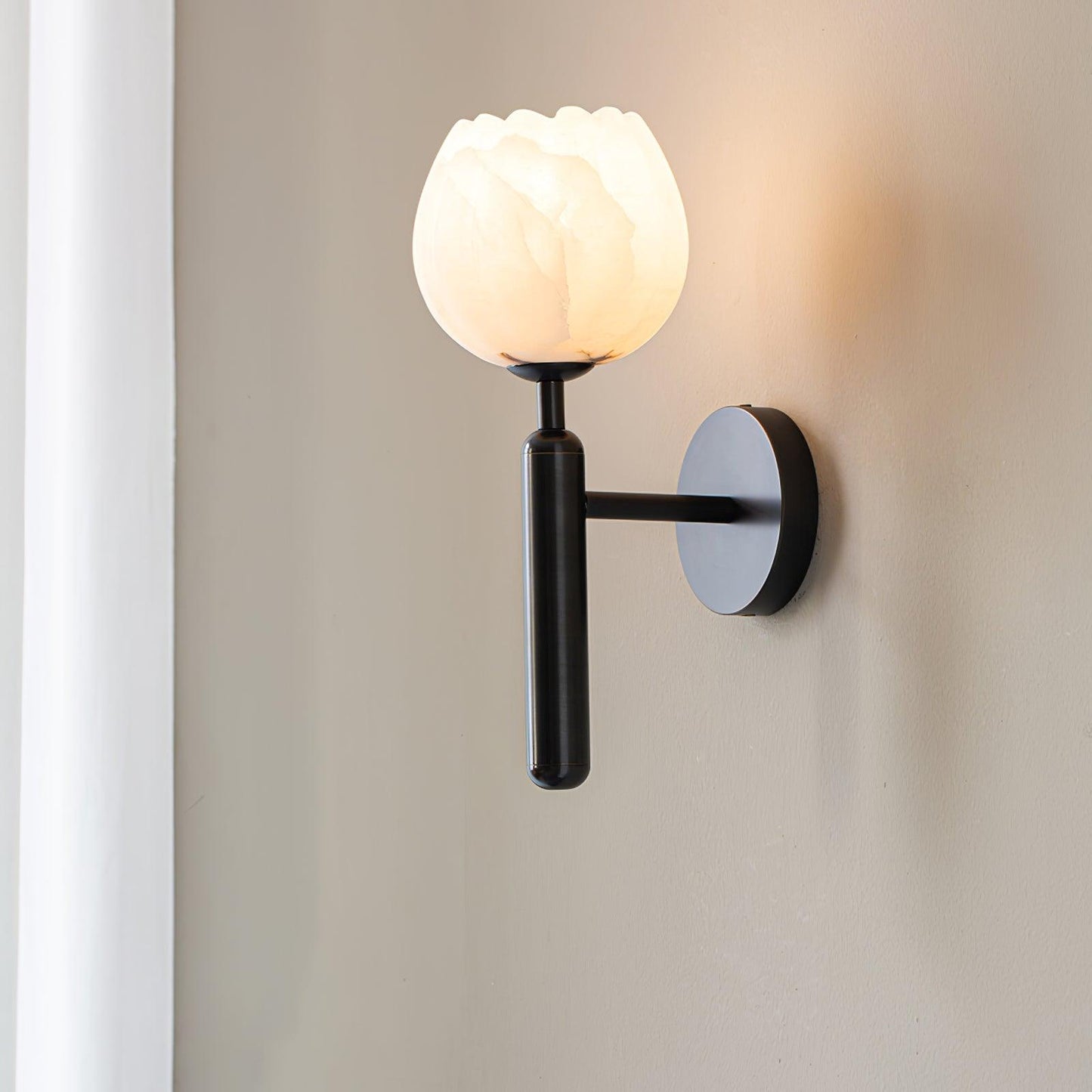 Ezra | Wall Lamp Flower-Shaped Metal Indoor Lighting for Hallway or Office