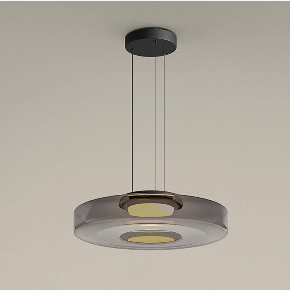 Lars | Smoked Glass LED Minimalist Pendant Light