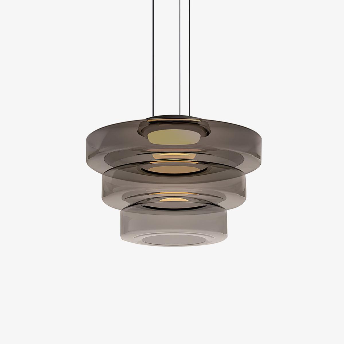 Lars | Smoked Glass LED Minimalist Pendant Light