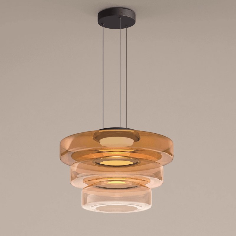 Lars | Smoked Glass LED Minimalist Pendant Light