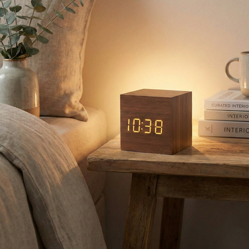 Willem | Classic LED Minimalist Night Alarm Clock
