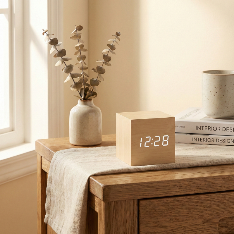 Willem | Classic LED Minimalist Night Alarm Clock