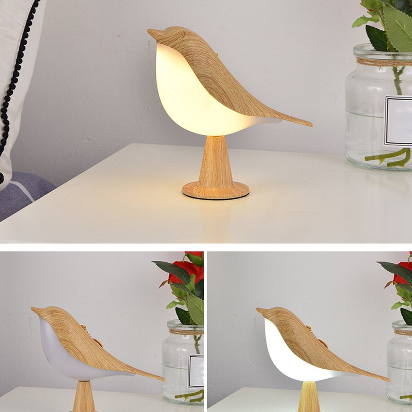 Oiseau | Touch Control Bird LED Table Lamp
