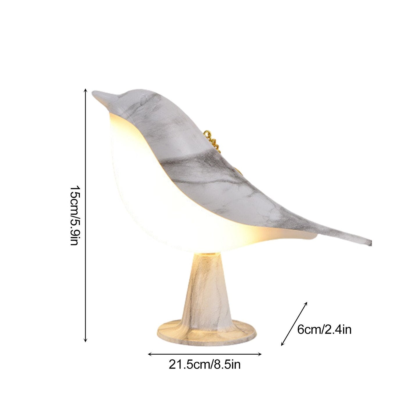 Oiseau | Touch Control Bird LED Table Lamp