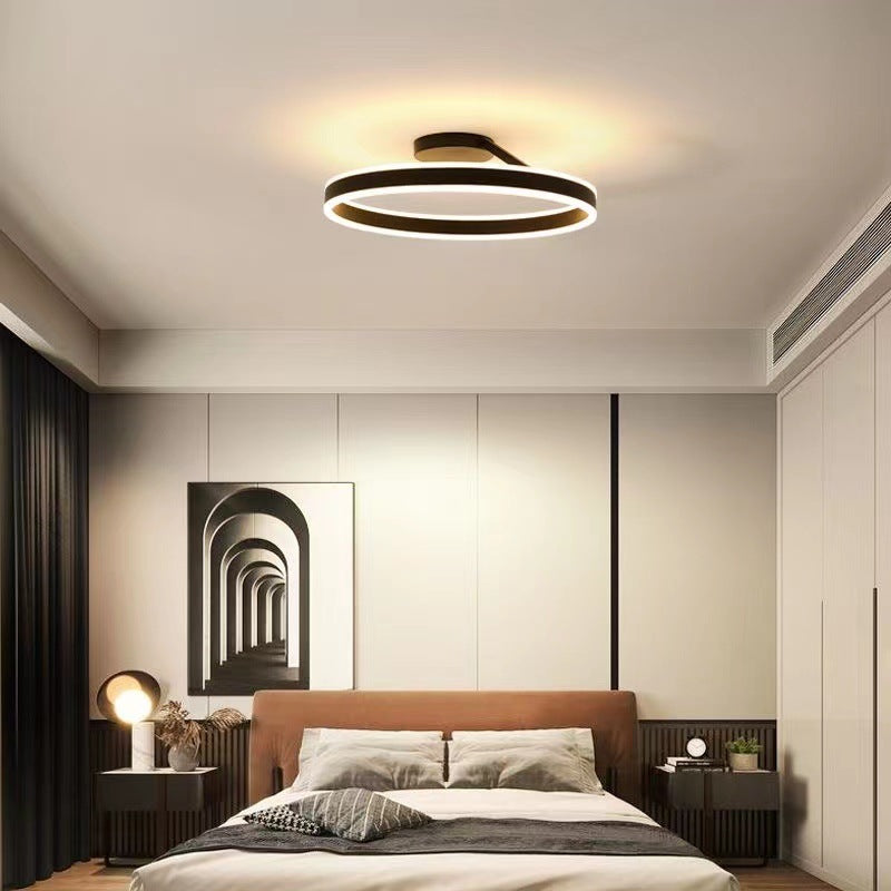 Jop | Modern Circle LED Semi-Flush Mount Ceiling Light