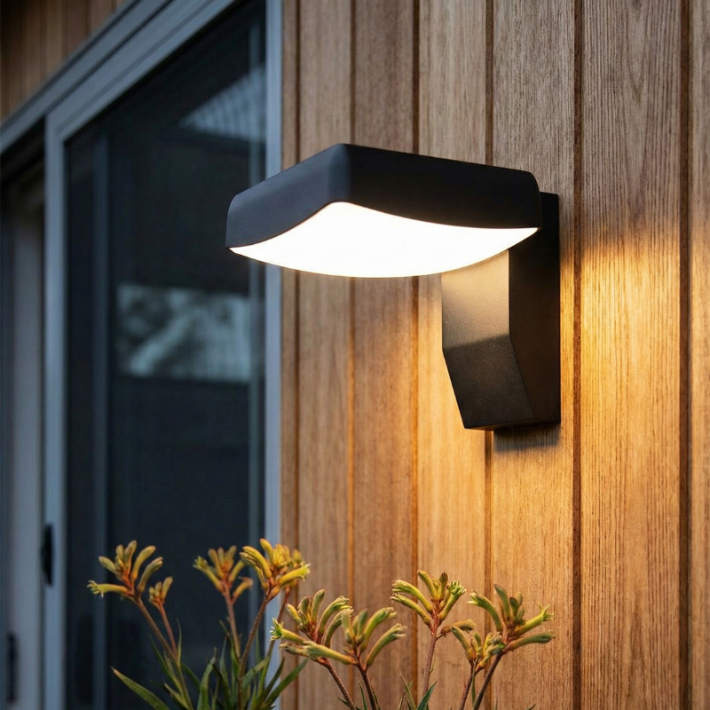 Zeno | Motion Sensor Outdoor LED Patio Garden Fence Wall Light 