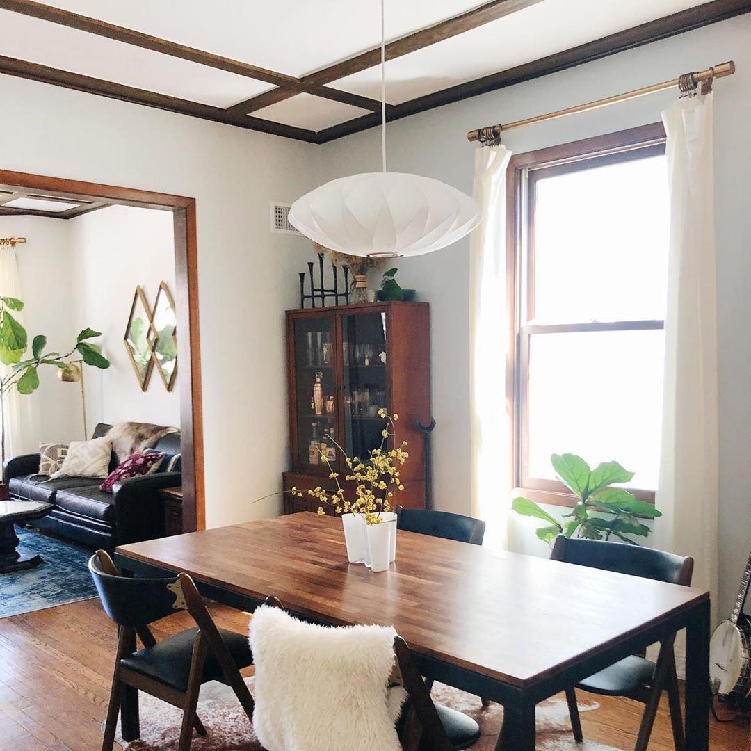 Nyla | Modern Glass Glow Pendant Light Living Room