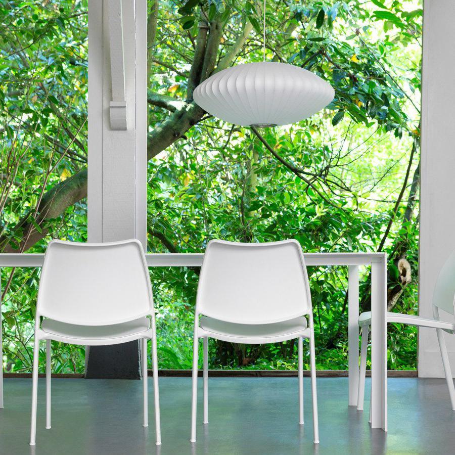 Nyla | Modern Glass Glow Pendant Light Living Room