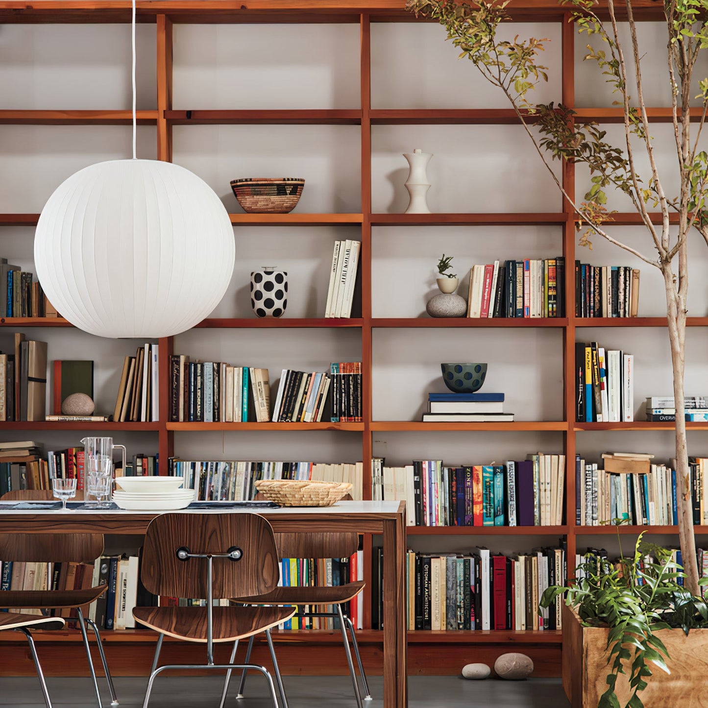 Nyla | Modern Glass Glow Pendant Light Living Room