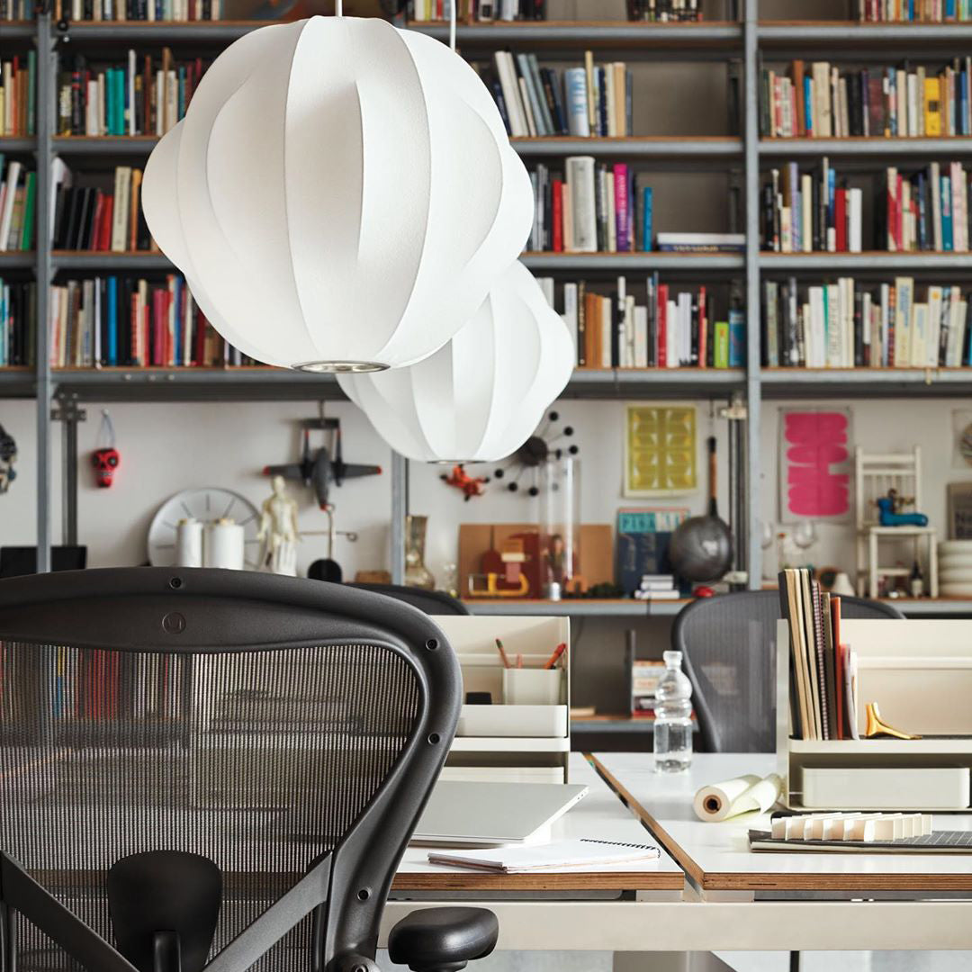 Nyla | Modern Glass Glow Pendant Light Living Room
