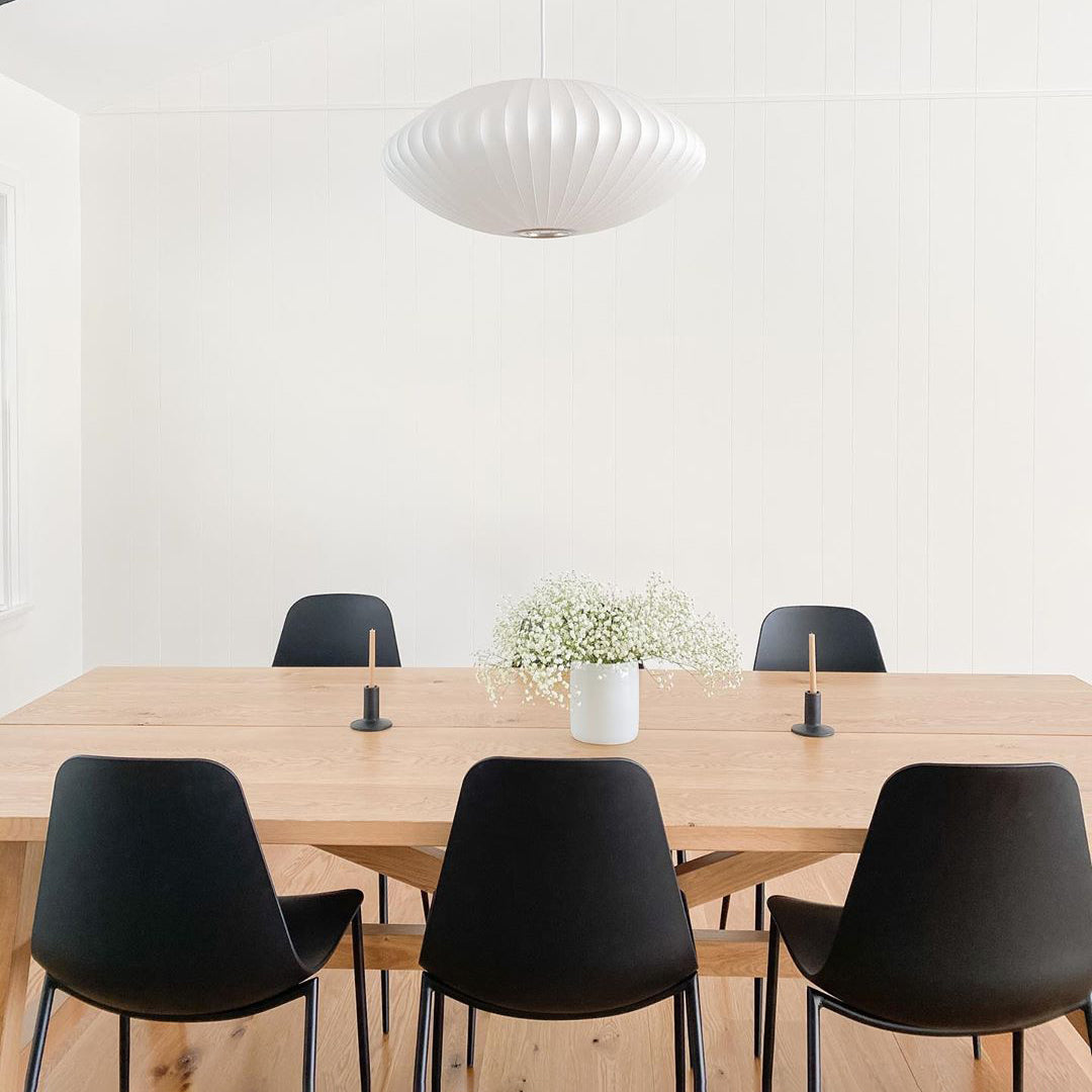 Nyla | Modern Glass Glow Pendant Light Living Room