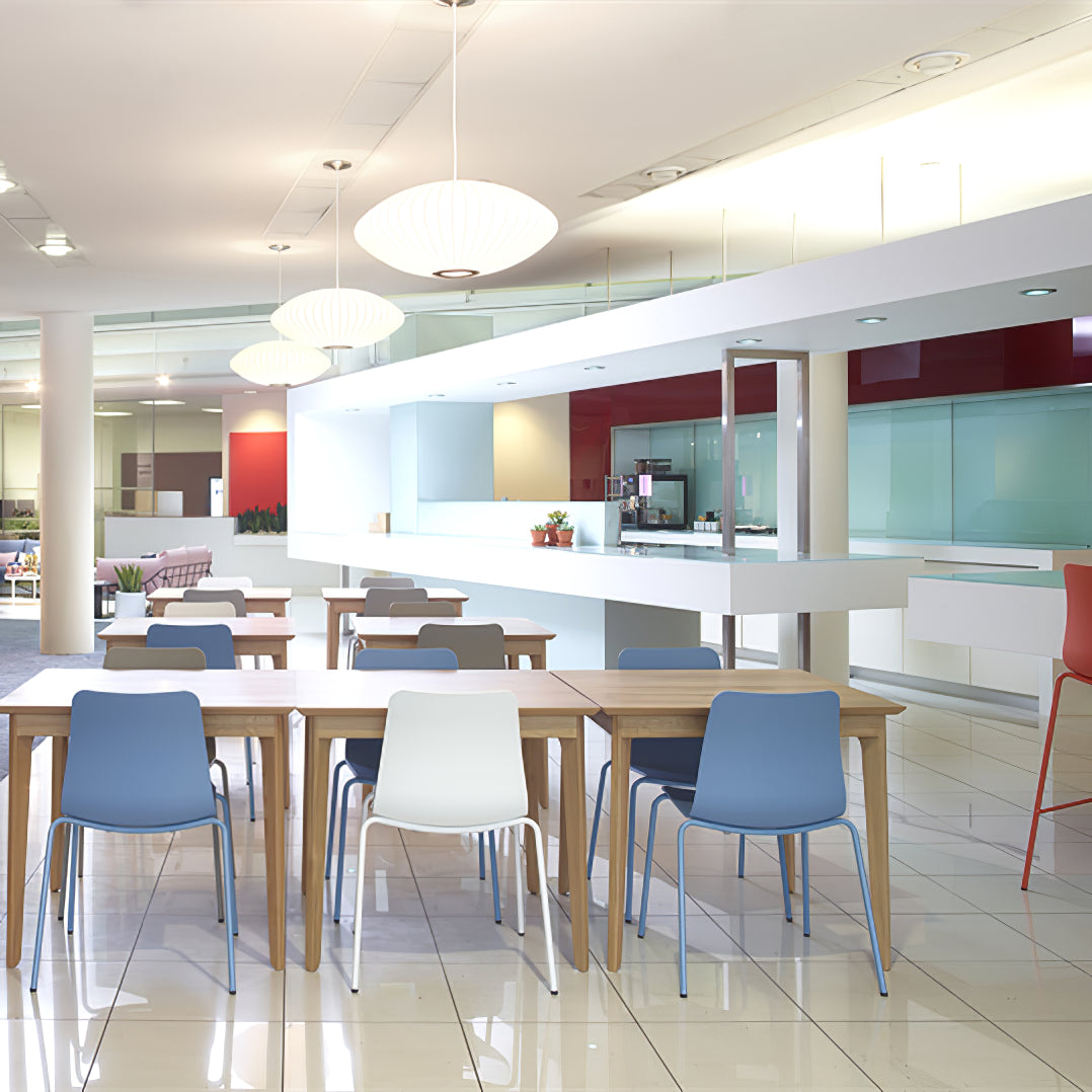 Nyla | Modern Glass Glow Pendant Light Living Room