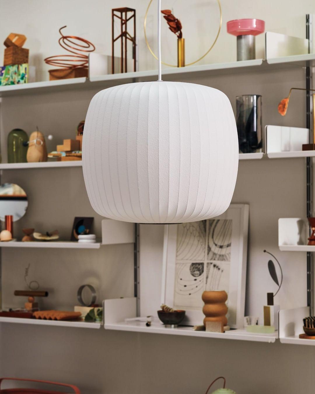 Nyla | Modern Glass Glow Pendant Light Living Room