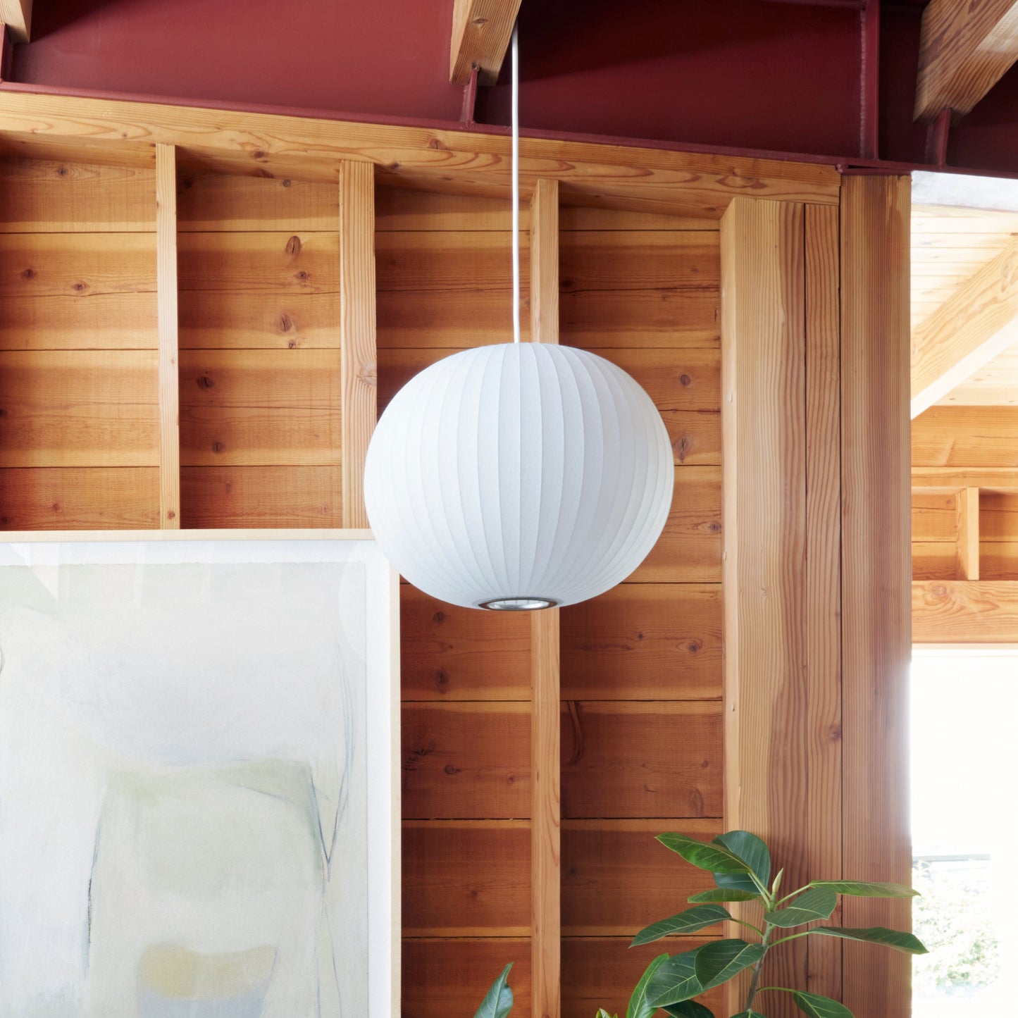 Nyla | Modern Glass Glow Pendant Light Living Room