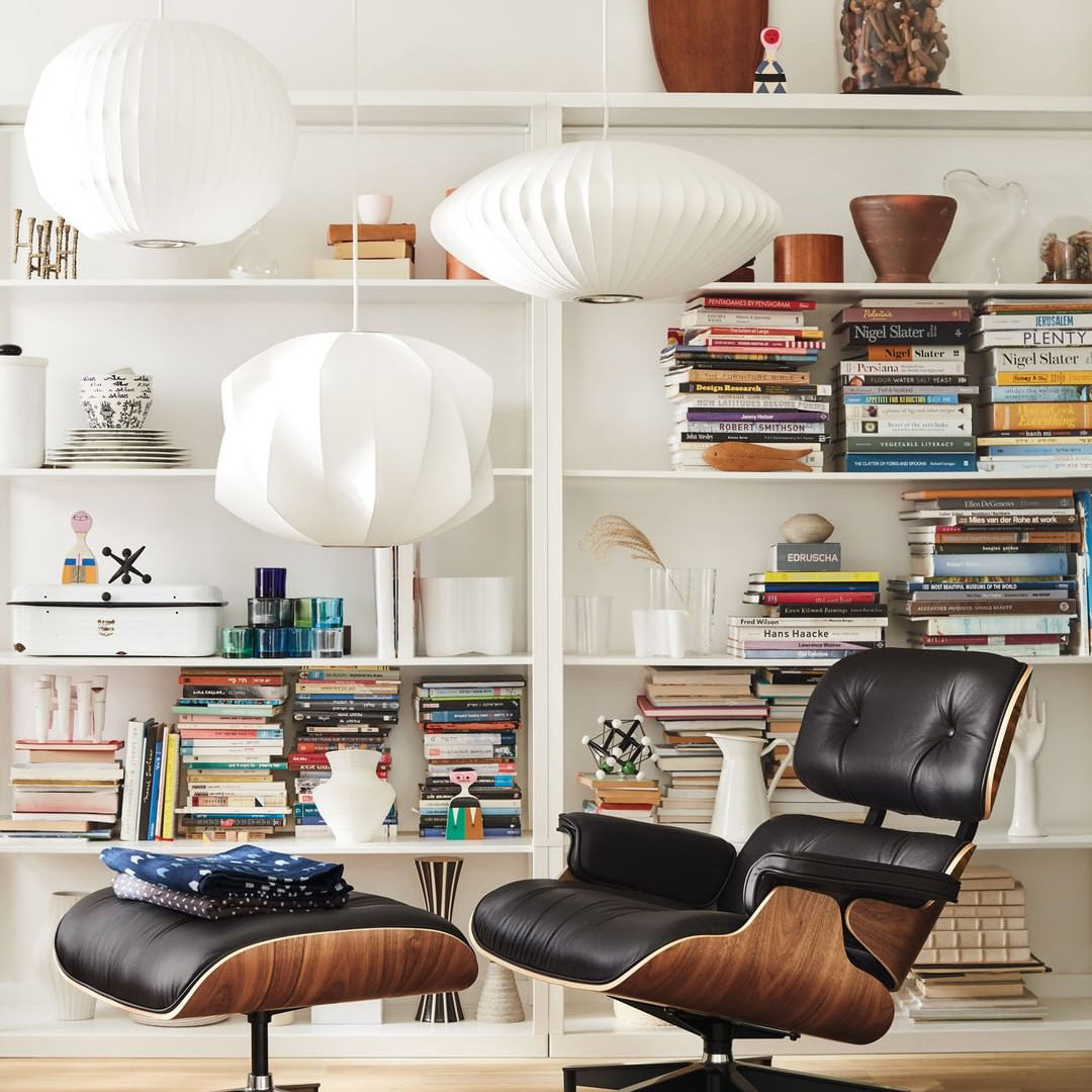 Nyla | Modern Glass Glow Pendant Light Living Room