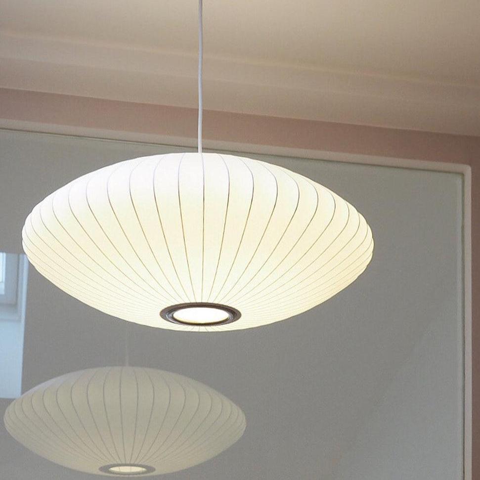 Nyla | Modern Glass Glow Pendant Light Living Room