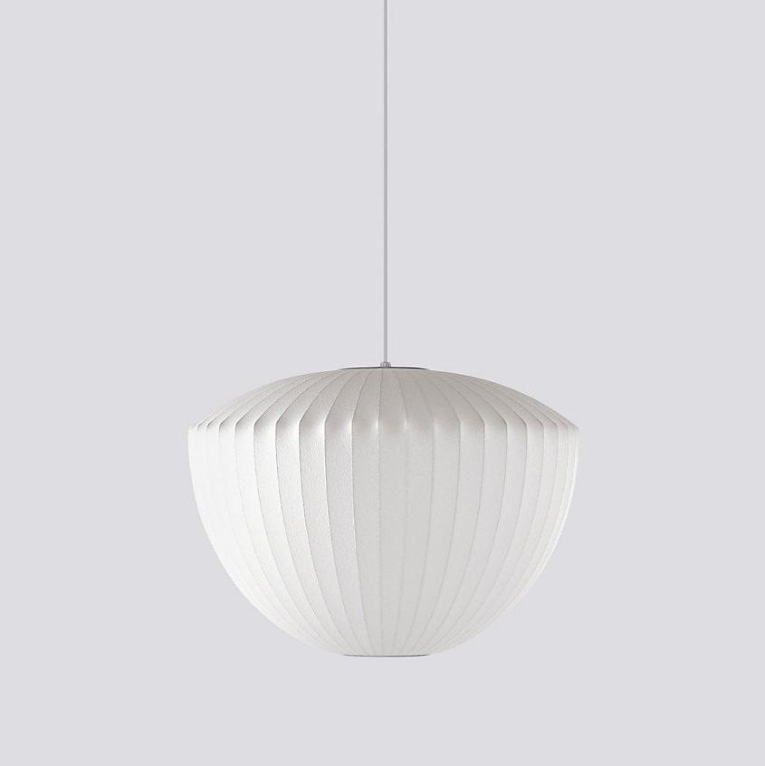 Nyla | Modern Glass Glow Pendant Light Living Room