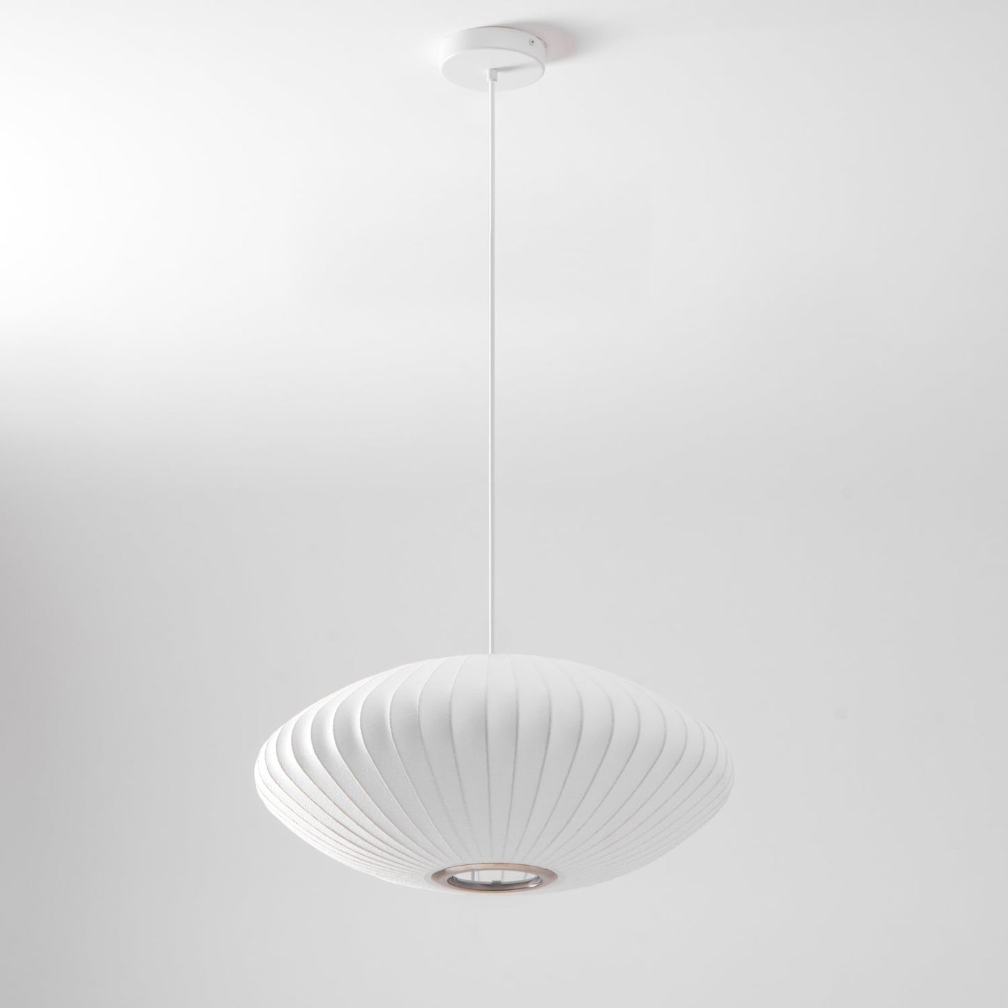 Nyla | Modern Glass Glow Pendant Light Living Room