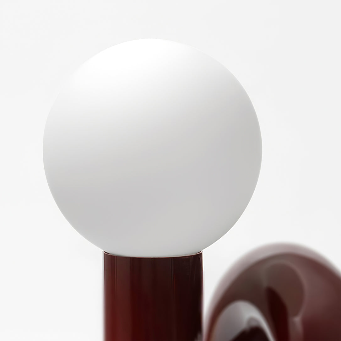 Sola | Decorative Spiral Glass Resin Table Reading Lamp for Bedroom