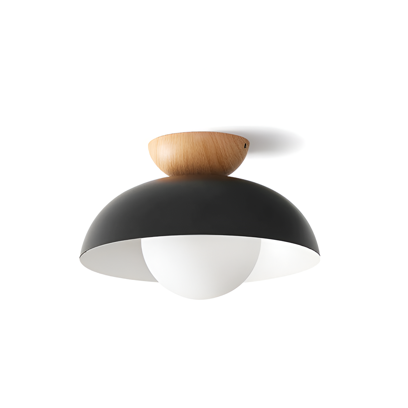 Elara | Scandinavian Iron Shade Ceiling Lamp
