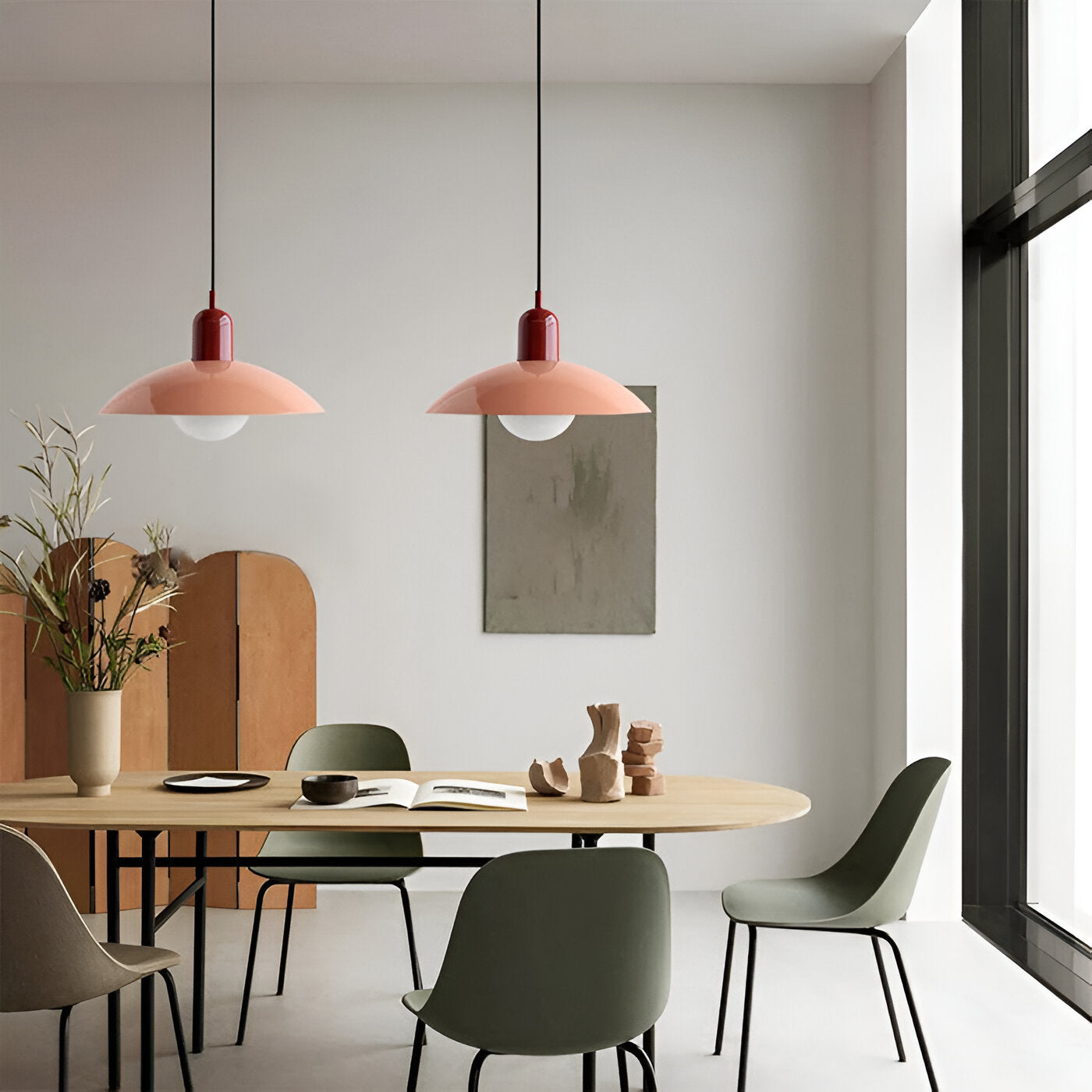 Aimi | Macaron Bauhaus Pendant Light - Adjustable