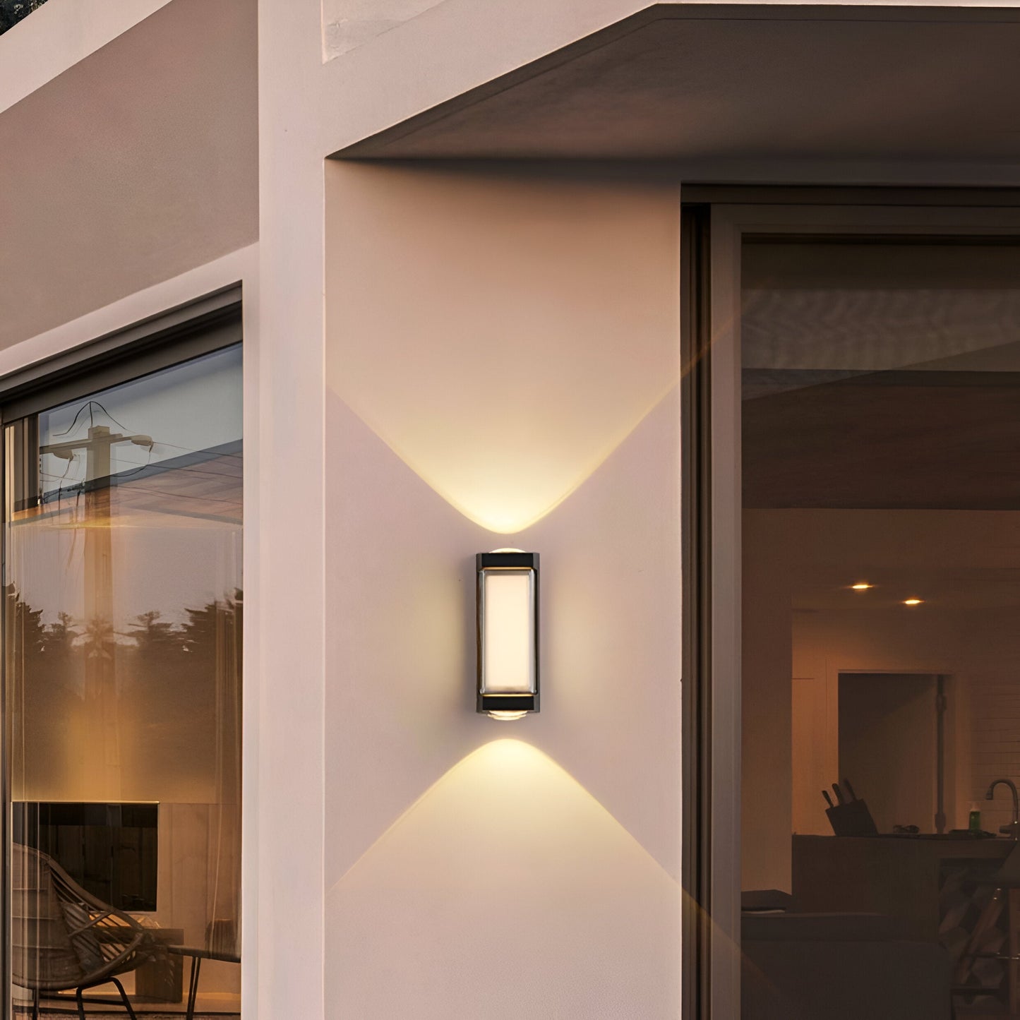 Tristan | Minimalist Outdoor Wall Sconce LED Exterior Light