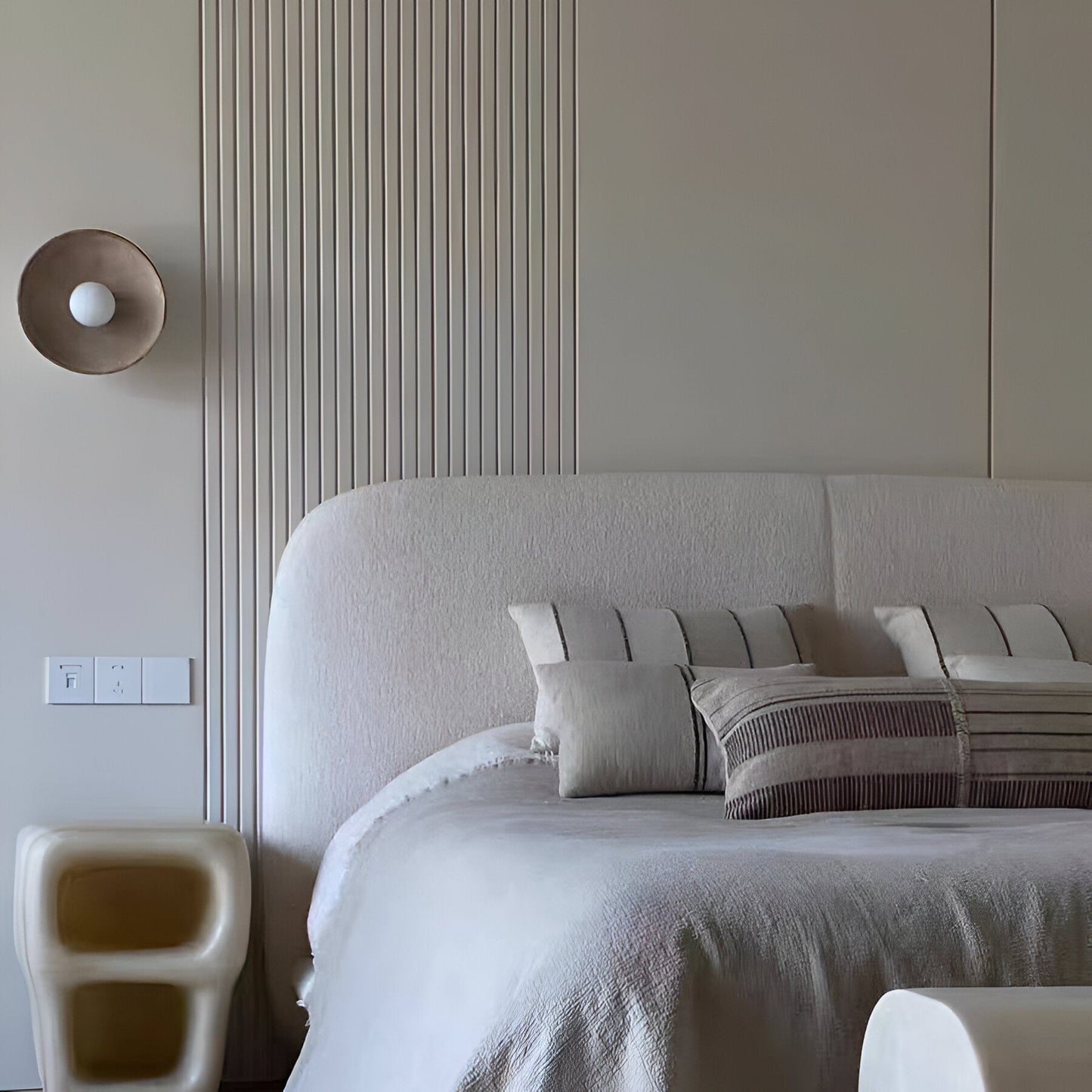 Tokyo | Retro Ceramic LED Wall Light - Japandi Style