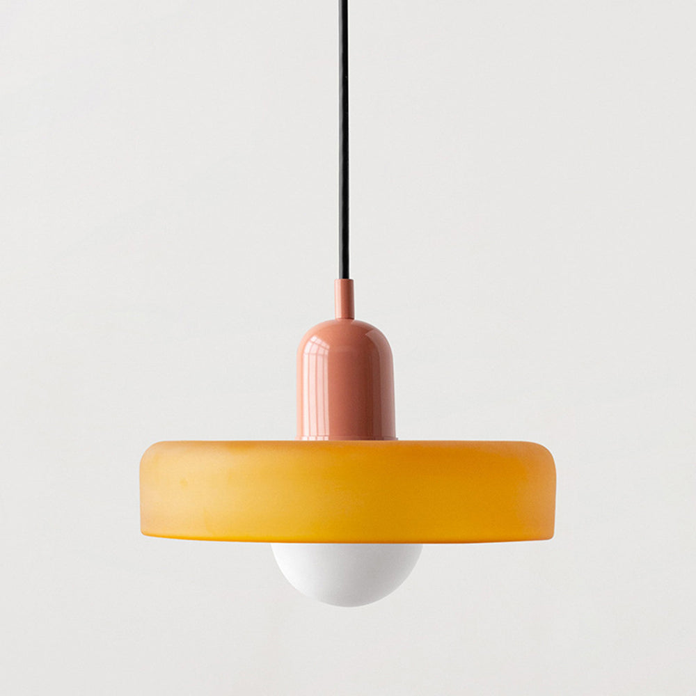 Luna | Retro Glass Pendant Lights, Living Room