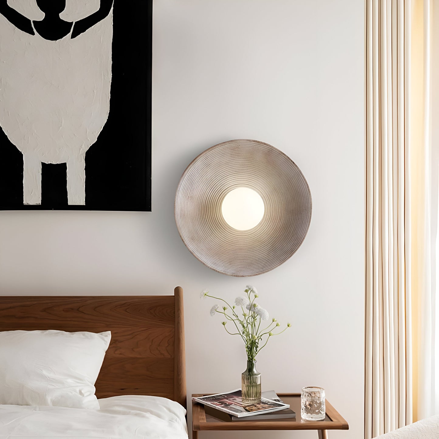 Tokyo | Retro Ceramic LED Wall Light - Japandi Style