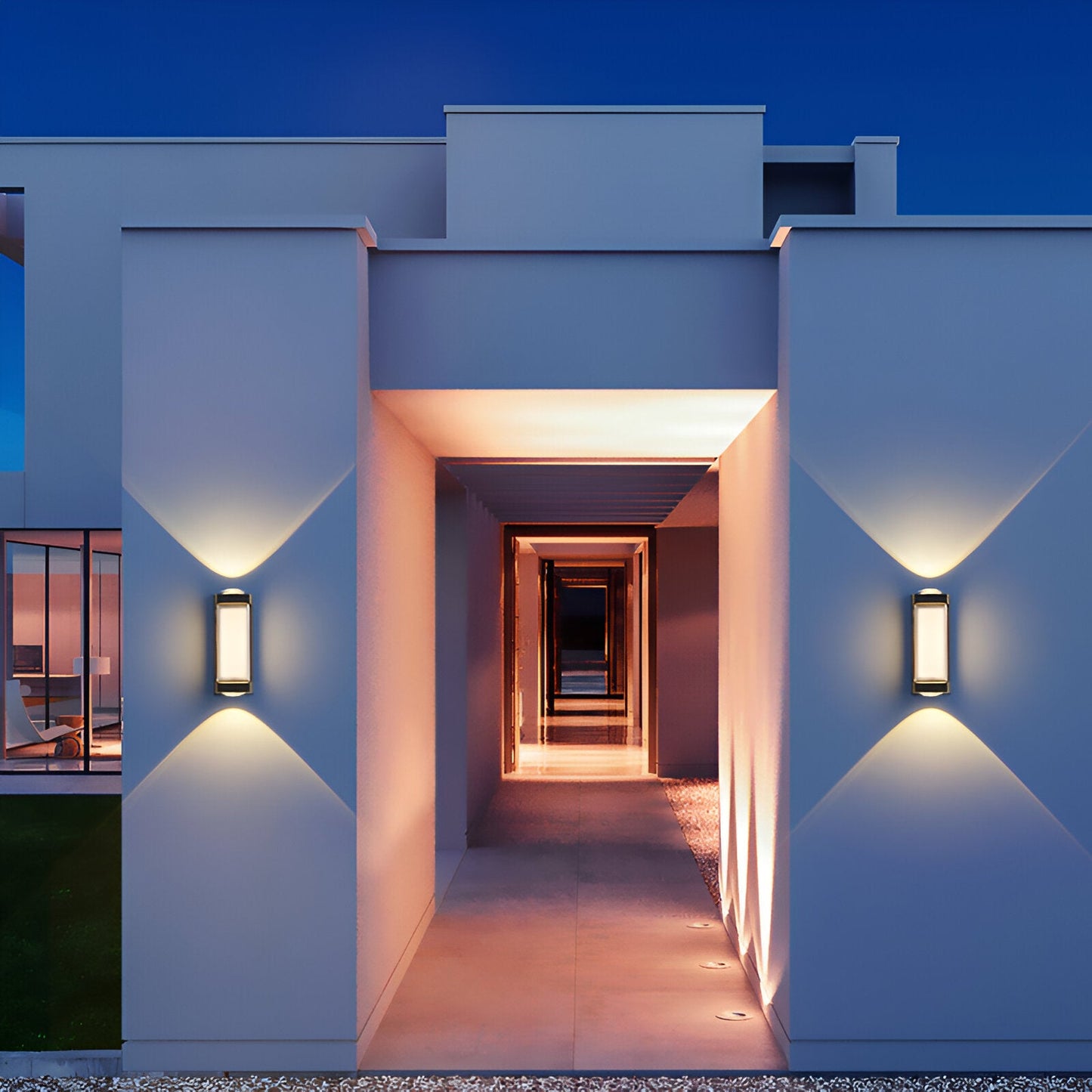 Tristan | Minimalist Outdoor Wall Sconce LED Exterior Light