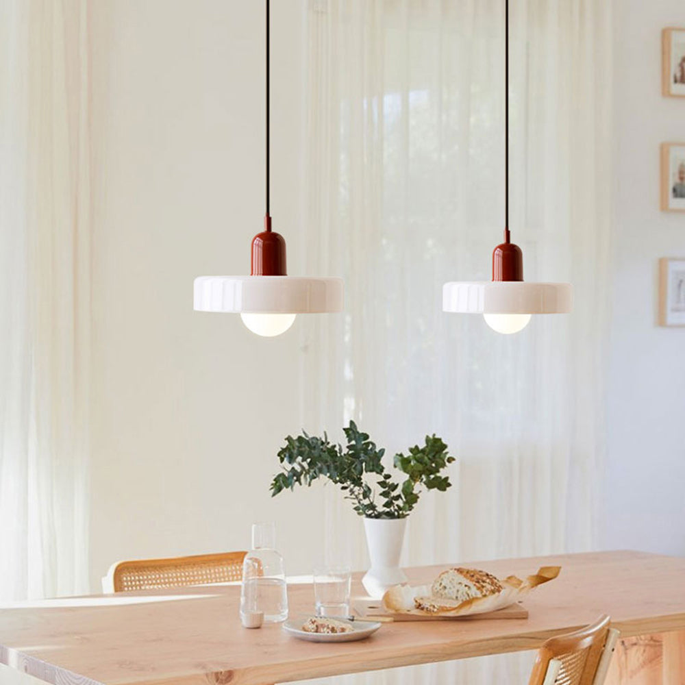 Luna | Retro Glass Pendant Lights, Living Room