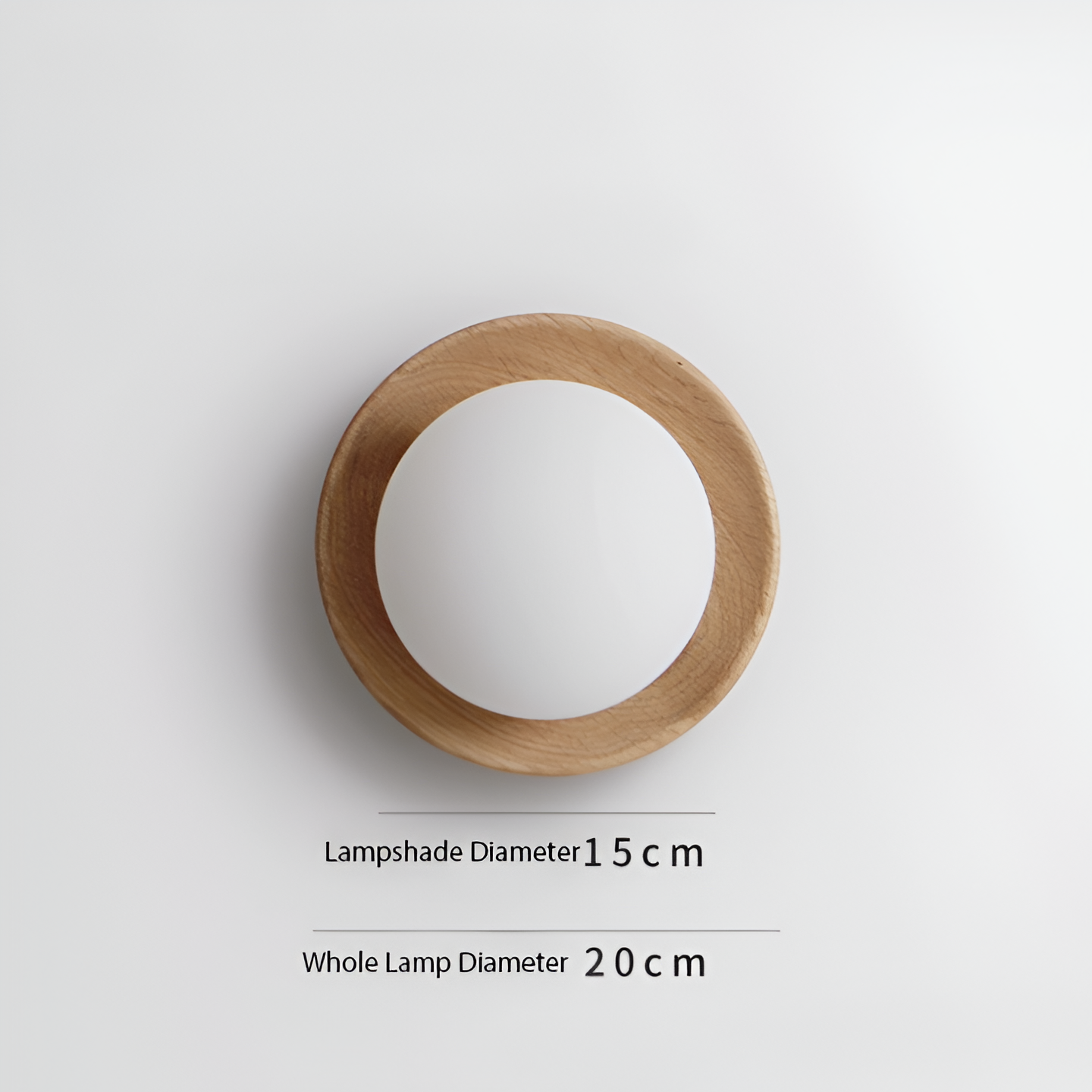 Elaar | Scandinavian Natural Wood LED Wall Light