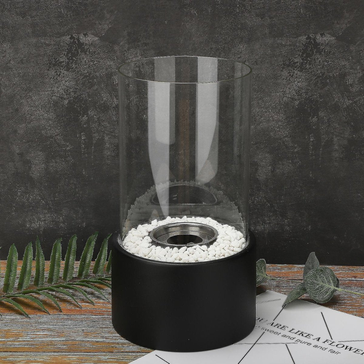 Cera | Glass & Metal Candle Holder