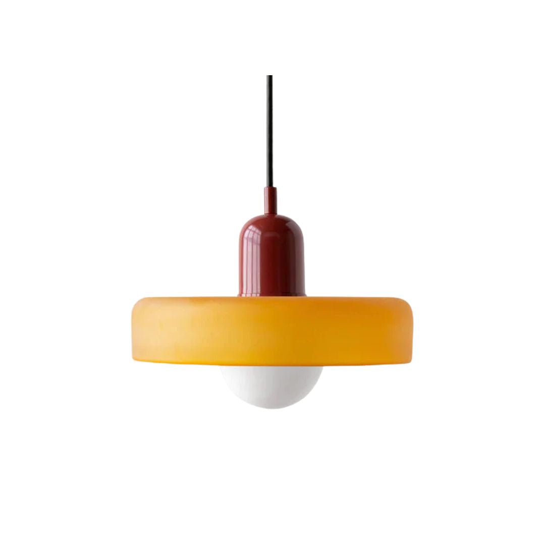 Luna | Retro Glass Pendant Lights, Living Room