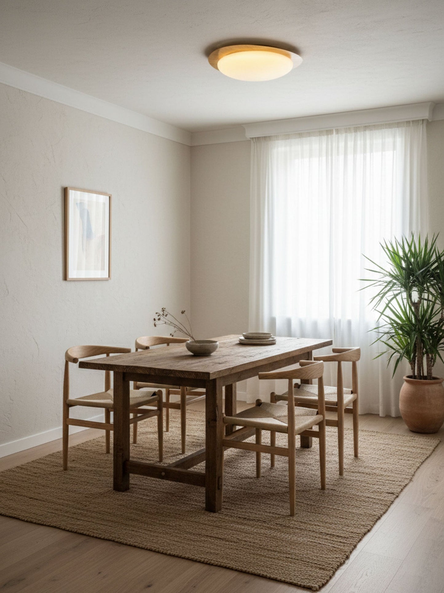 Elowen | Pebble Ceiling Fixture Modern Kitchen Entryway Light
