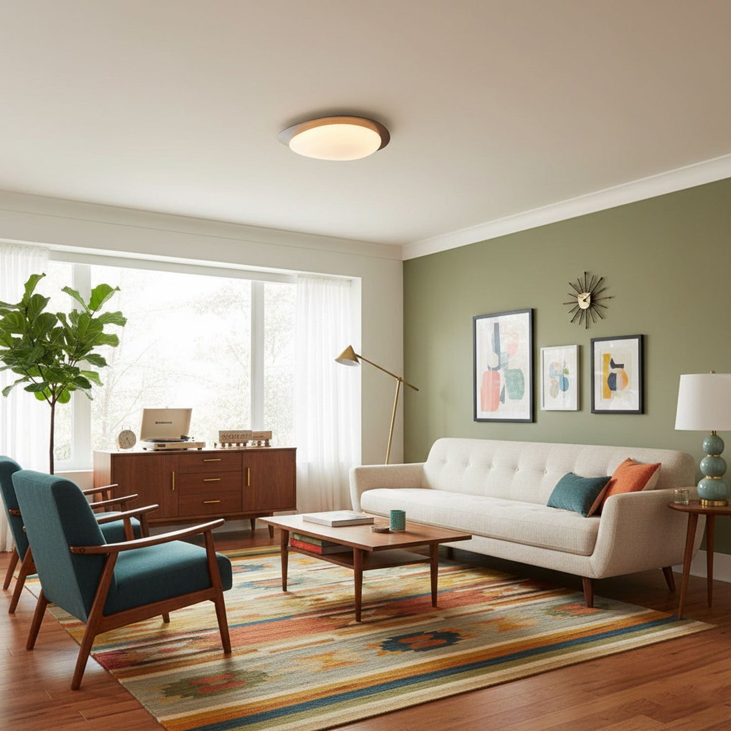 Elowen | Pebble Ceiling Fixture Modern Kitchen Entryway Light