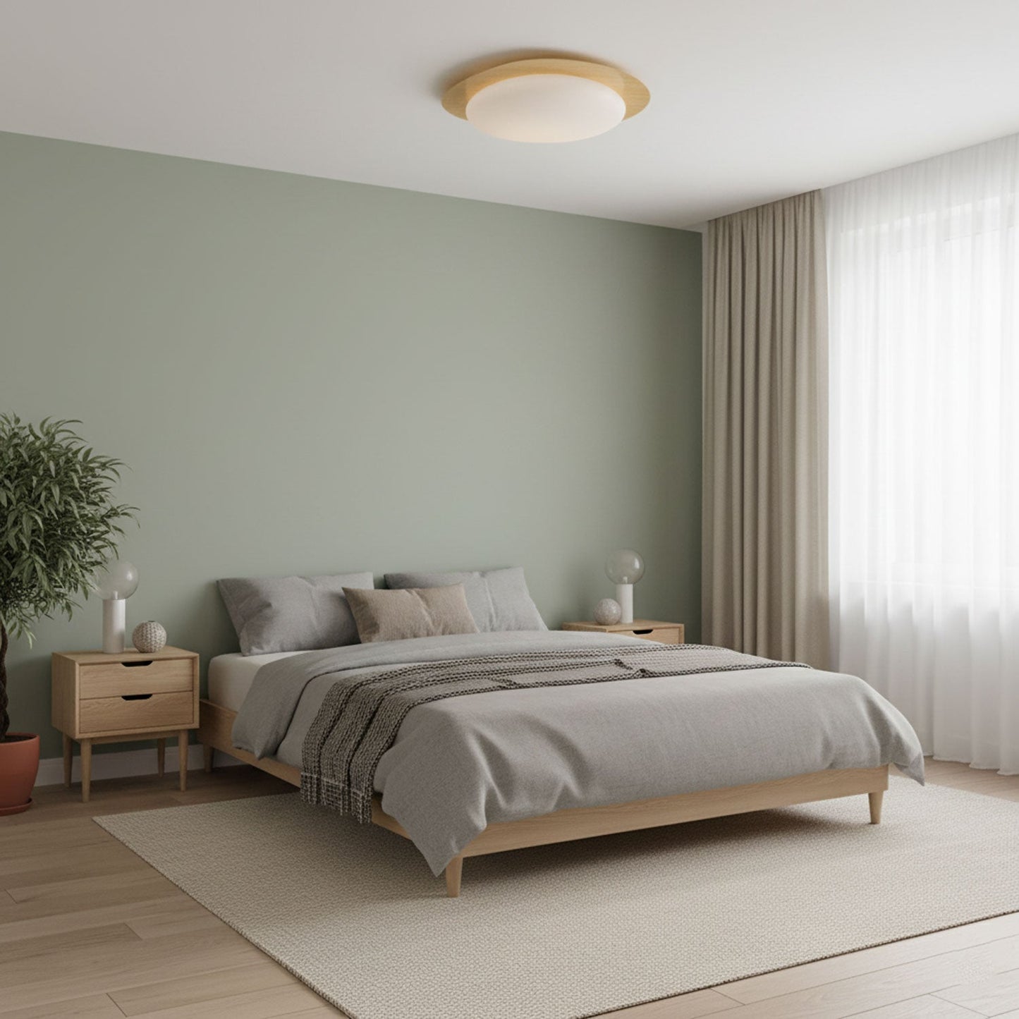 Elowen | Pebble Ceiling Fixture Modern Kitchen Entryway Light